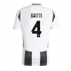 Juventus Federico Gatti #4 Replike Domaci Dres 2024-25 Kratak Rukav